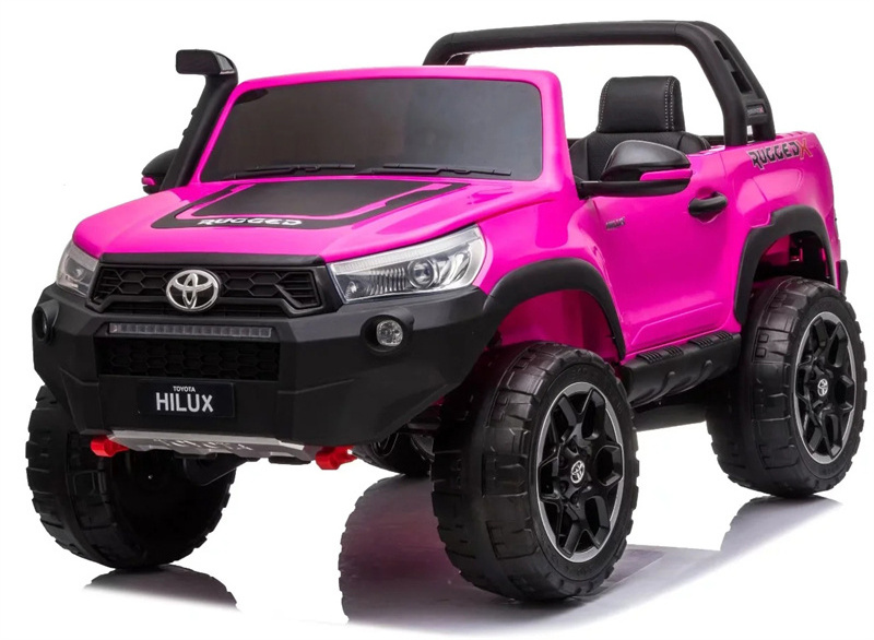 24V Kids Electric Car 2 Seater Ride On Car Toyota Hilux  Remote Control 2-8 Years old toy cars