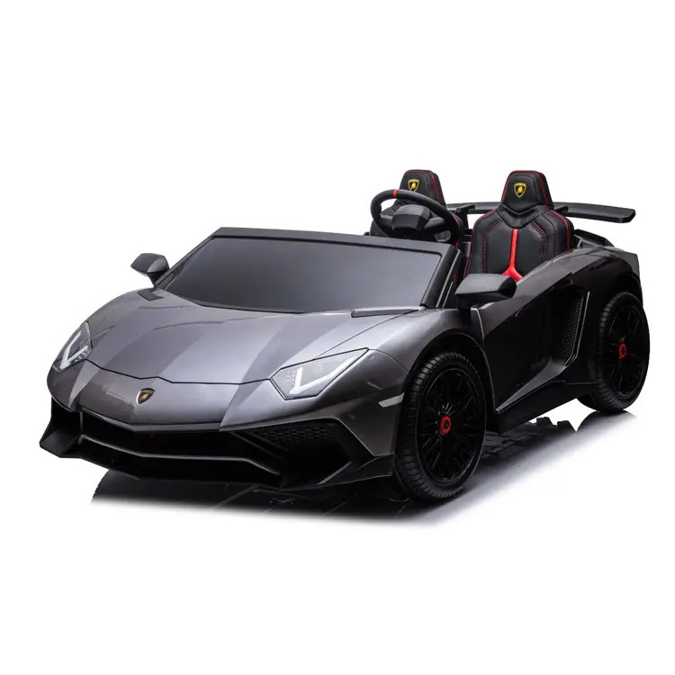 Big size licensed Lamborghini Aventador SV  24V electric ride on car with two scissor doors