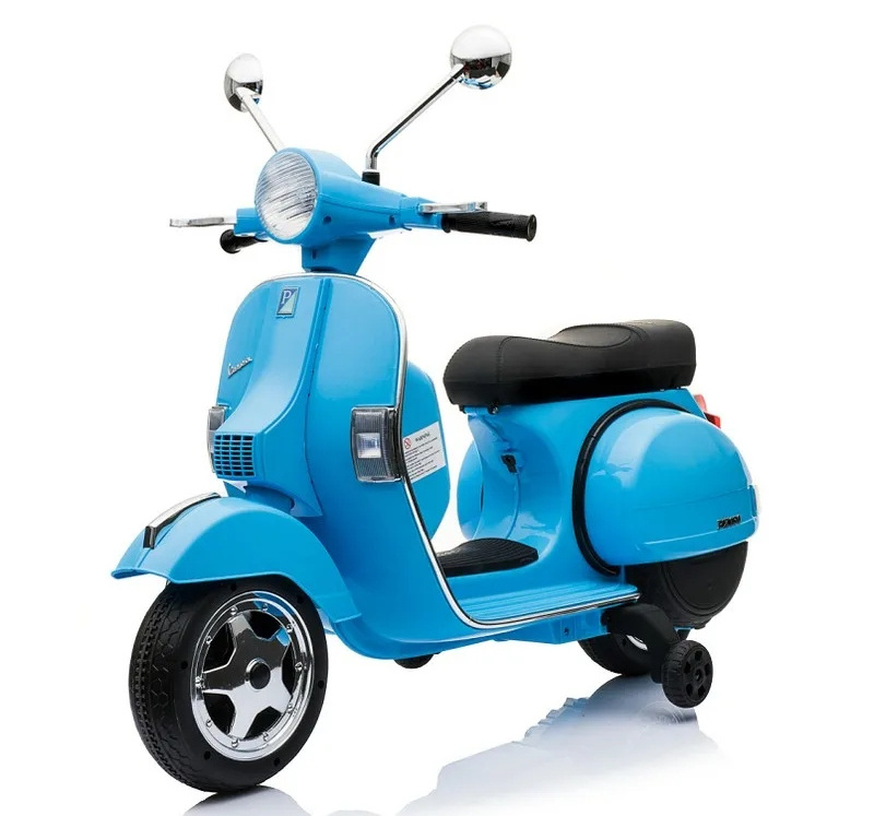 Hot selling Vespa licensed children electric motorcycle kids ride on toys