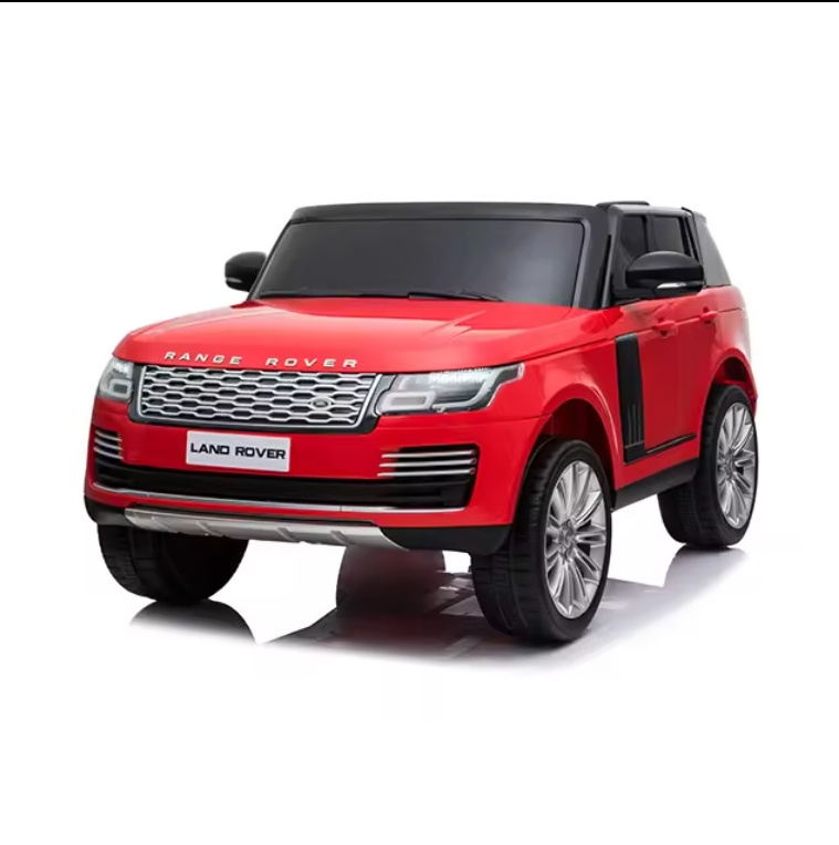 Licensed 2-Seater 12V land rover car big Toy Car for 2-8 Years old kids with remote control ride-on cars