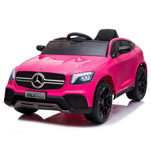 Pink Coupe Kids Ride on - Official Licensed Kids GLC Coupe 12v ride on car with working LED lights