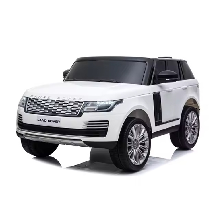 Licensed 2-Seater 12V land rover car big Toy Car for 2-8 Years old kids with remote control ride-on cars