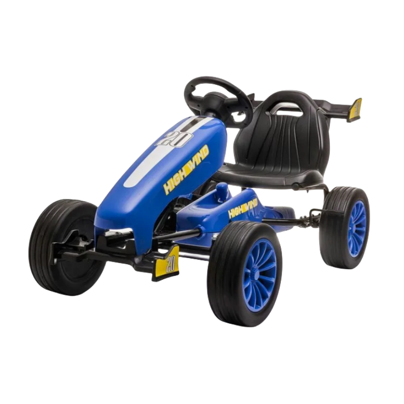 Kids 3-8 years old ride on pedal karts car with adjustable seat