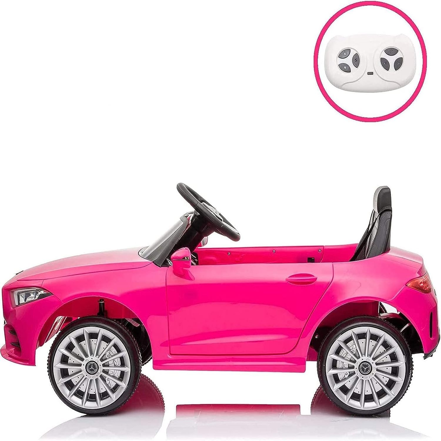 12V Ride On Car for Kids with Parent Remote Control, Licensed CLS350  Ride on Toy Electric Car for Toddlers 1-3 Years,