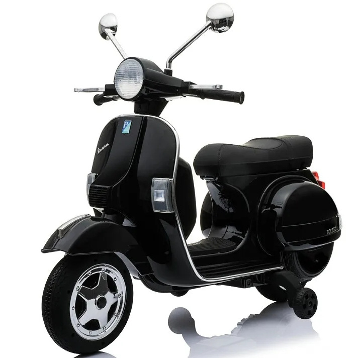 Hot selling Vespa licensed children electric motorcycle kids ride on toys