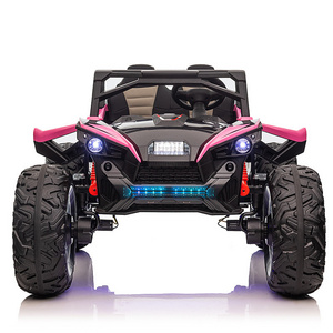 2022 newest 24V Electric ride on car children's four-wheeler UTV  baby can sit on people toy car with kids electric car