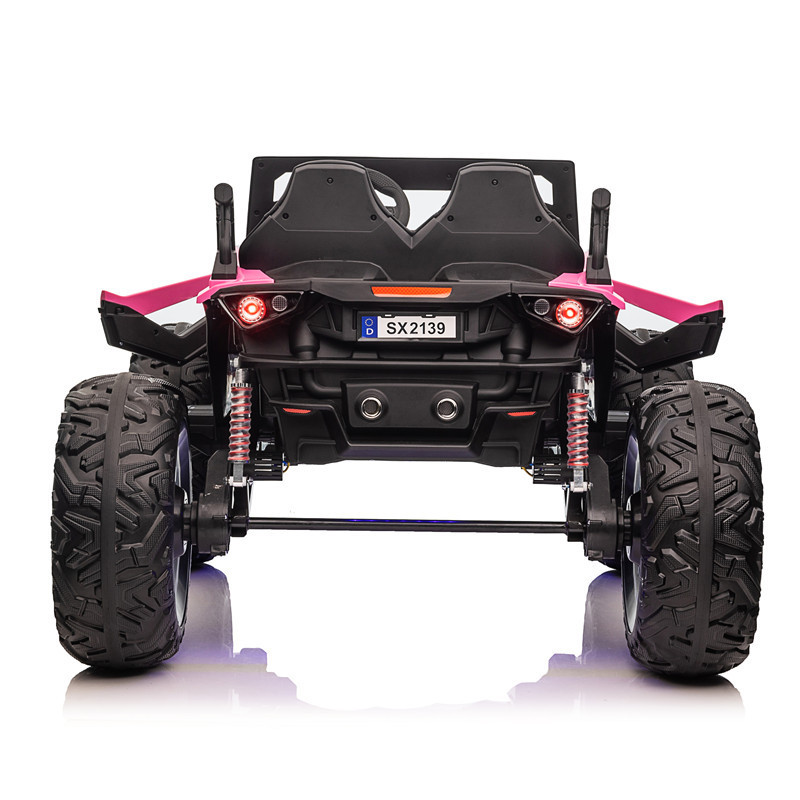 2022 newest 24V Electric ride on car children's four-wheeler UTV  baby can sit on people toy car with kids electric car