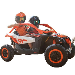 Licensed  UTV ride on 2*24v7ah battery and 4*200w motors ,leather seat and eva wheels for kids to ride