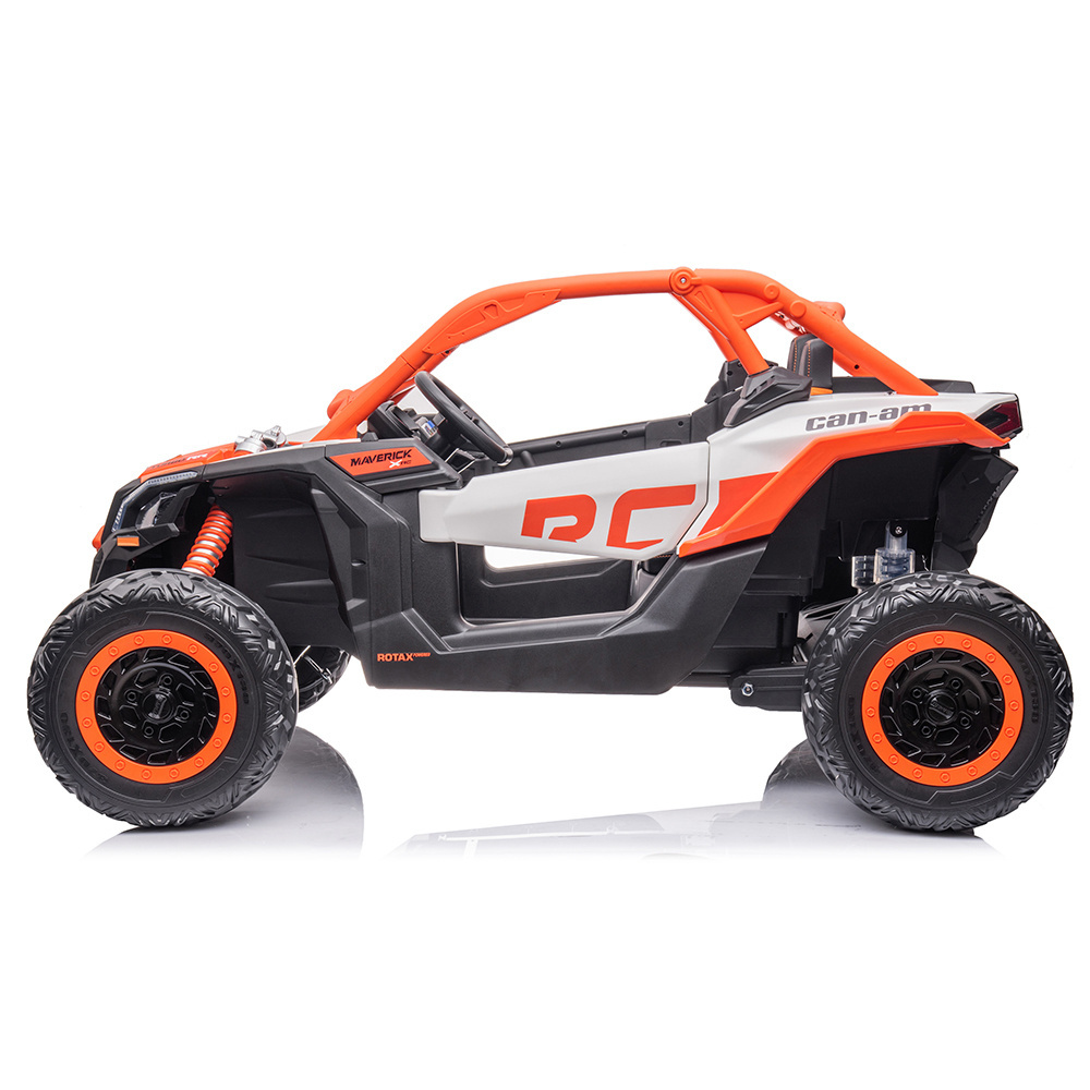 Best price utv electric car kids Licensed Can-Am UTV 2 seat ride-on cars 24v