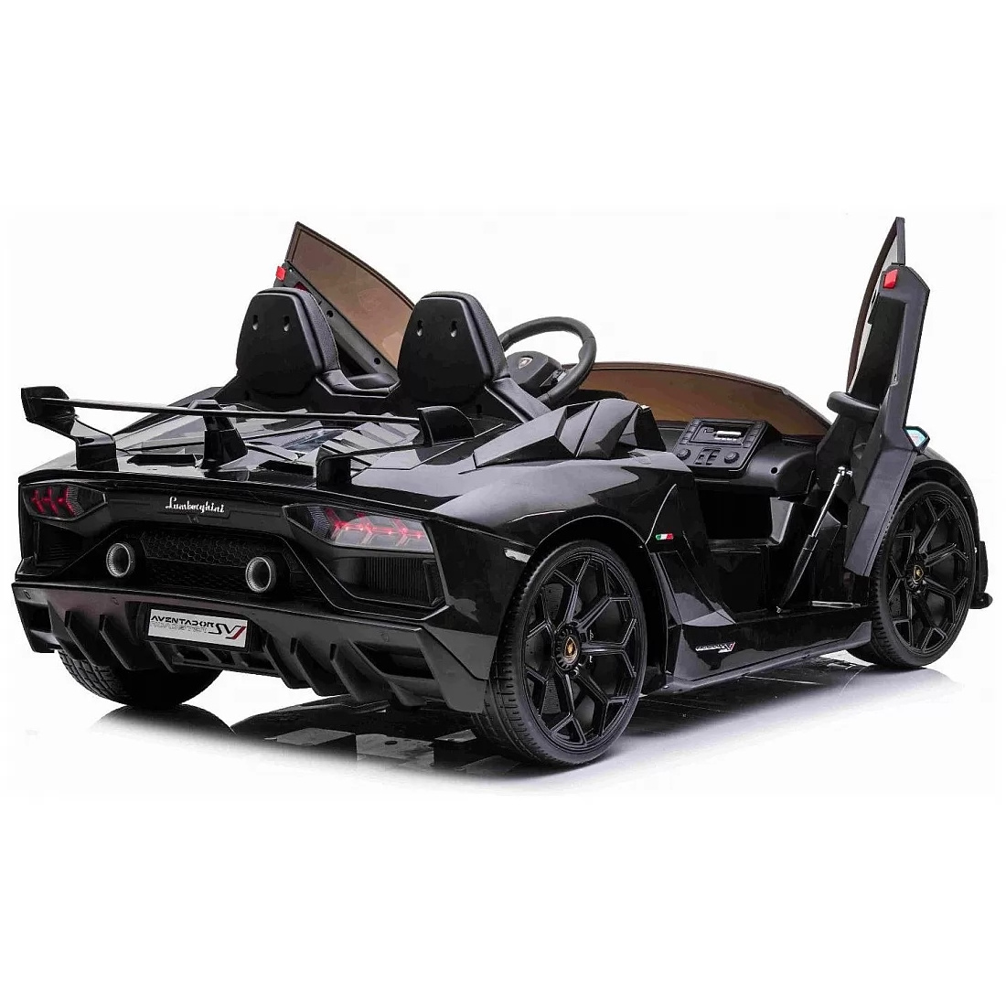 2 seats 24v ride on car lamborghini drift car with 2.4G Remote control black color