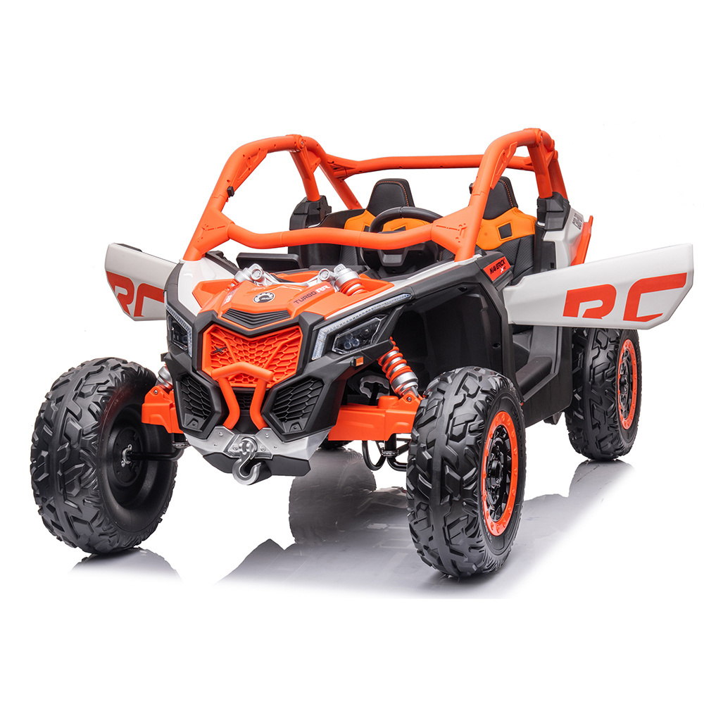 Best price utv electric car kids Licensed Can-Am UTV 2 seat ride-on cars 24v