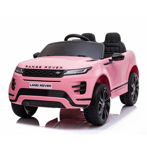 2020 new  licensed e voque ride on Car 12v pink kids ride on suv  children  plastic car baby ride on toy car