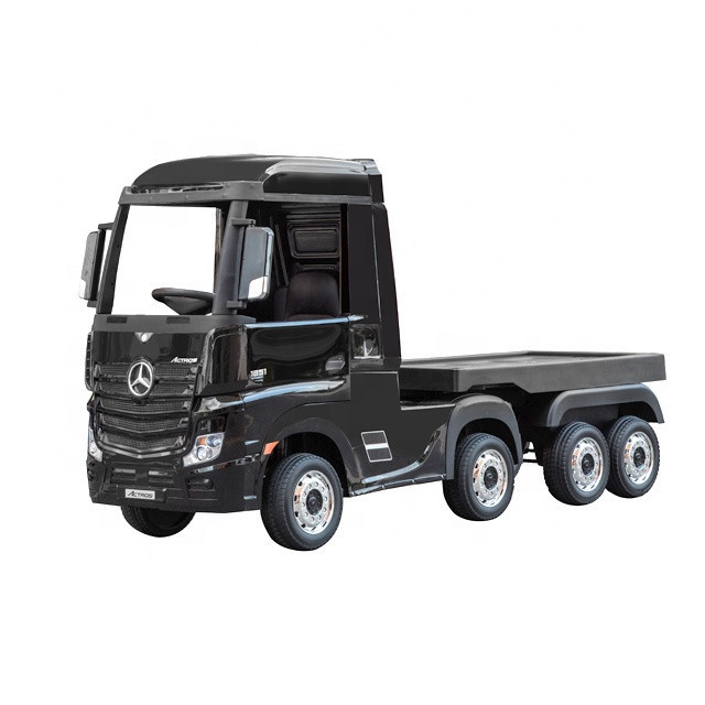 2020 licensed  lorry with trailer  ride on car 12v electric truck  baby ride on tractor 24v