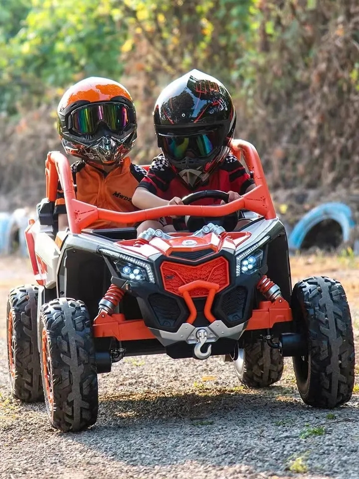 Licensed  UTV ride on 2*24v7ah battery and 4*200w motors ,leather seat and eva wheels for kids to ride