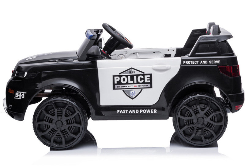 Kids battery operated car police newest ride on car children car  one price 2021