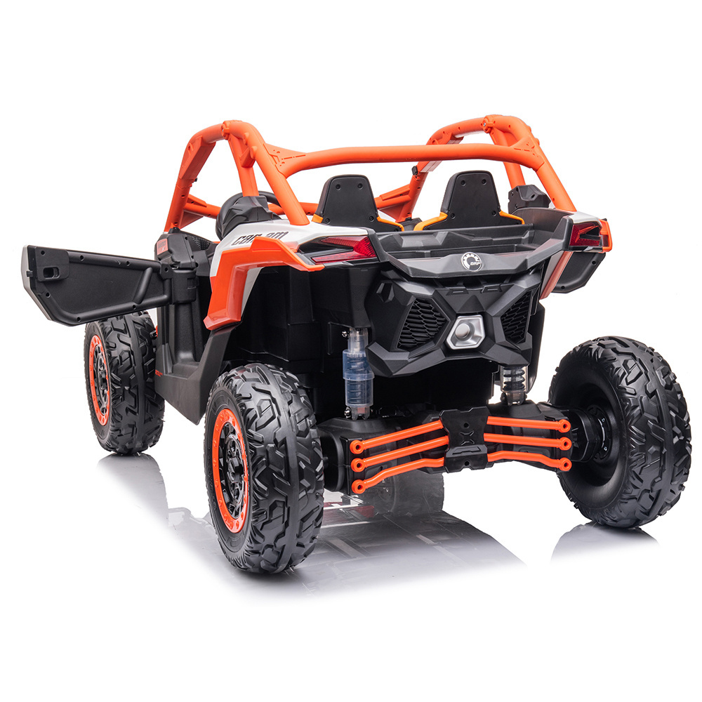 Best price utv electric car kids Licensed Can-Am UTV 2 seat ride-on cars 24v