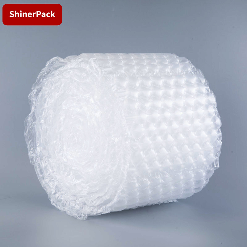 Factory direct hot sale  Bubble Packing Wrap Film customized Air cushion Bubble Film roll For Protective Packaging