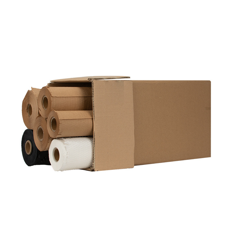 Eco Friendly Honeycomb Kraft Paper Roll | Honeycomb Cushion Paper Wrap