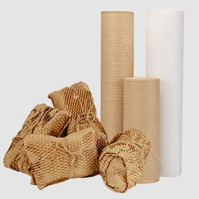 100% Recyclable And Biodegradable Protective Cushion Paper Wrap Hivewrap Honeycomb Paper Roll For Wrapping And Filling