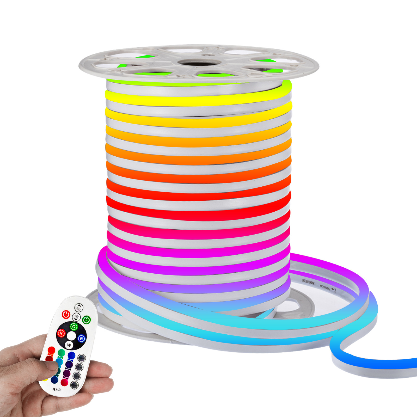 Popular Flexible Led Neon Light Rope With SMD5050  Indoor And Outdoor Decorative Rgb Light