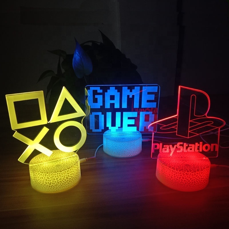 Gift Box Packaging 3D Led Light Cube 3D Led Christmas Gift Box Motif Light Video Games Designs Led 3D Motif Light