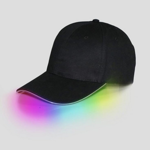 Illuminated Apparel Multi-colors LED Light Up Baseball Cap Hat For  Glow Party Festival Rave Night Club Stage