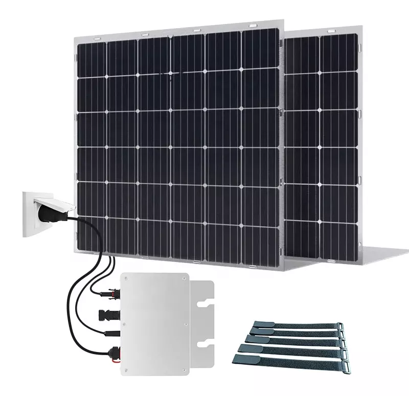 Solar panel kit 200 W 18 V monocrystalline battery charger with 10A charge controller solar balcony system with flexible panel