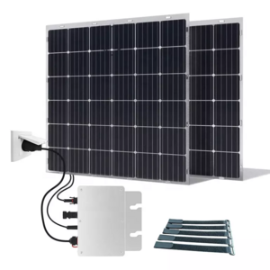 Solar panel kit 200 W 18 V monocrystalline battery charger with 10A charge controller solar balcony system with flexible panel