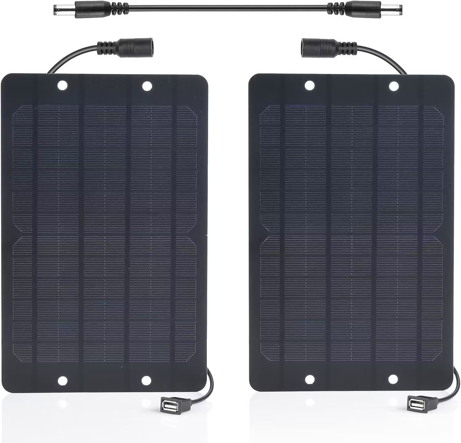 5W 6V 12V portable outdoor solar panel for hunting trai camera with battery 6000mah for Security Cameras solar panel charger