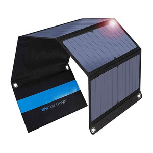 Hiking solar panel 5V 12V  21W 28W 30W 40W 50W 60W Foldable Micro  USB Solar Mobile Charger