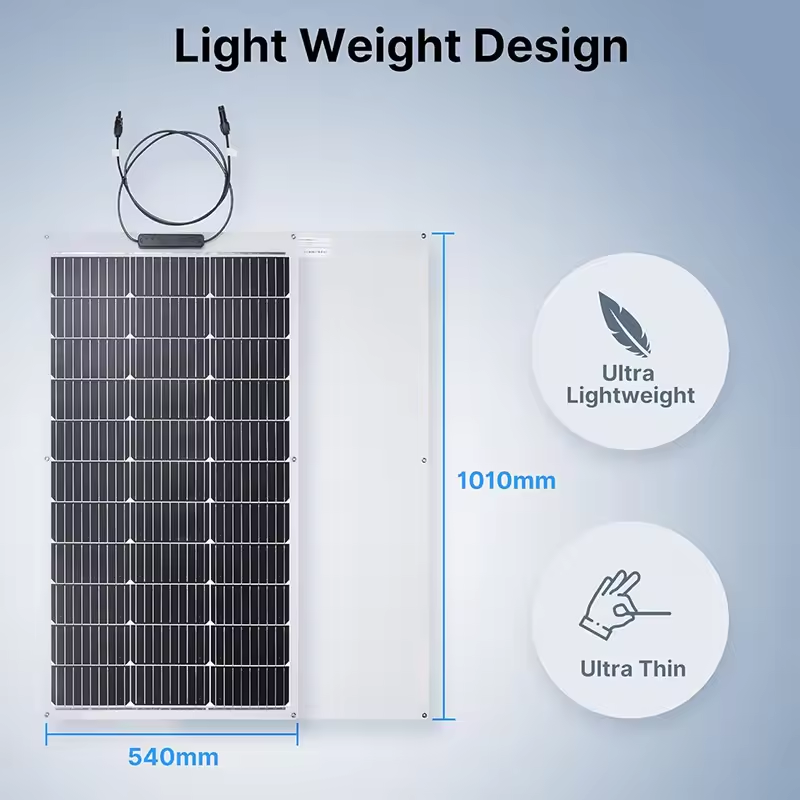 High Efficiency  Flexible Solar Panels high temperature resistant outdoor emergencies panel solar flexible