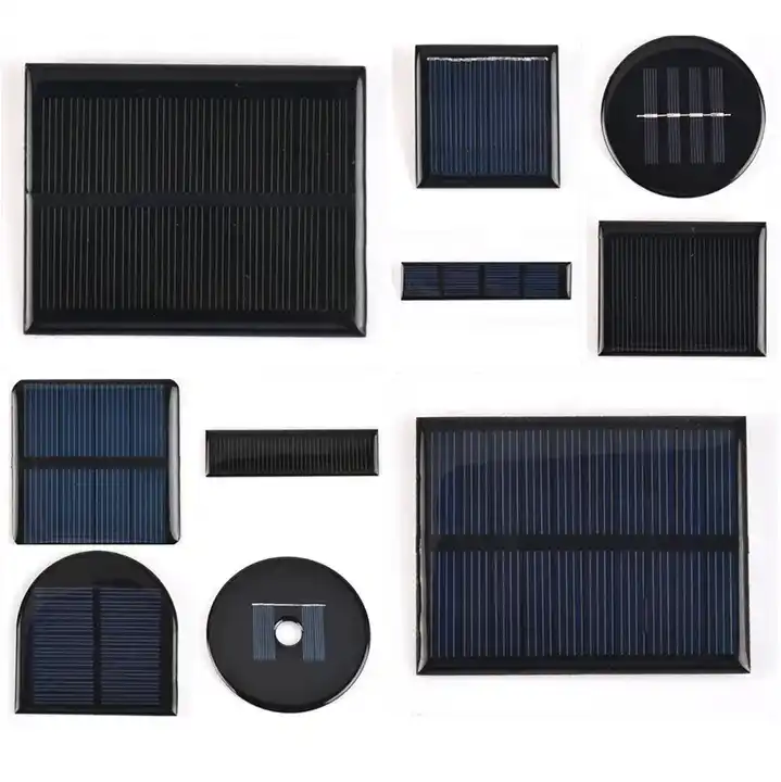 6W Solar Panel  5V Solar Panel Charger for Micro USB & USB-C Port Outdoor Camera mini solar  system mini solar panel