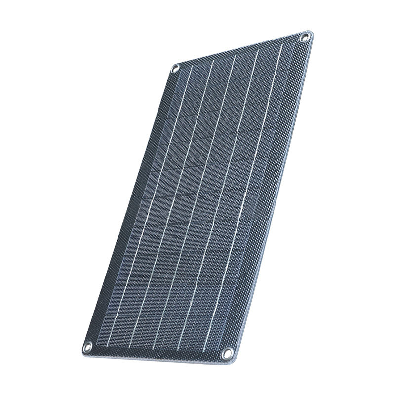 Hot Sale 10W Thin Film Solar Panel 20W 50W 100W 200W Portable Flexible Solar Panels for Solar Camera Trail Camera 12V battery