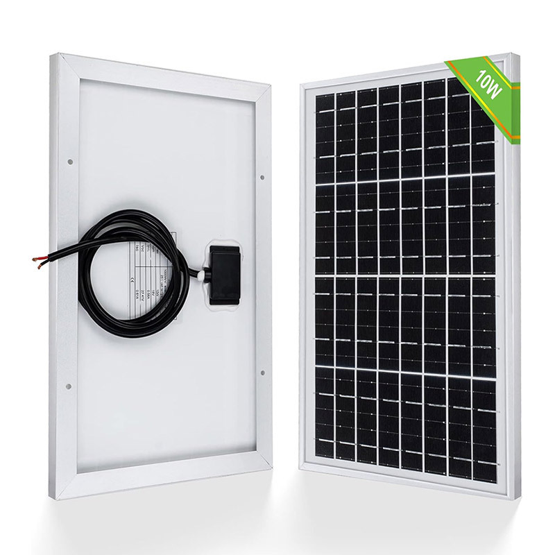 Small Size 12V Solar Panel 10W 20W 50W Solar Power Panel Charger Portable for Vehicle Gate Opener Electrical Fence Solar Lights