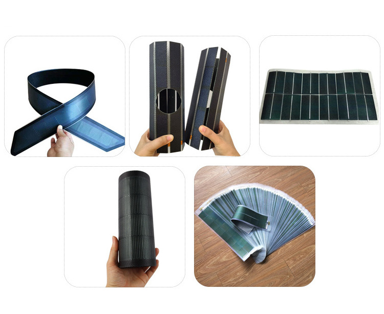 CIGS Rollable Solar Panel Semi Flexible Solar Panel 90W for roof