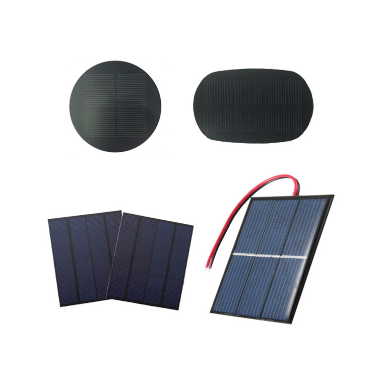 Customized 12v 5v solar cell 1w 5w 6w 10w Small Solar Panels Epoxy ETFE  Mini Solar  Panel