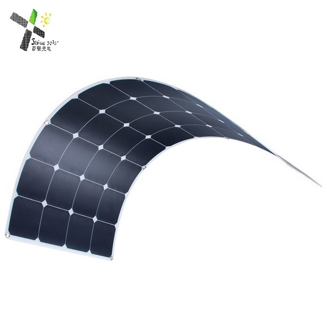 Flexible solar panel 100W 120W 150W 180W 200W flex 18v panouri solare  for 12v battery