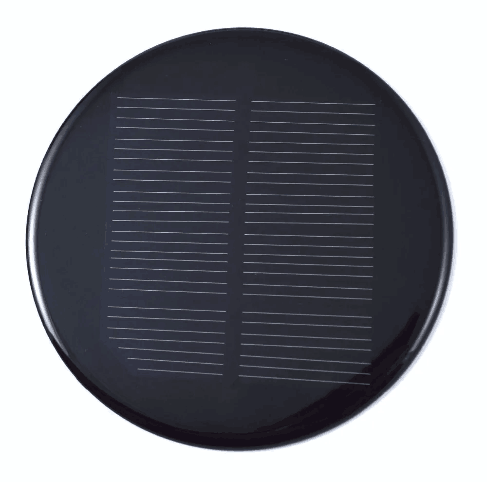 OEM ODM small round solar panels 18v mini circular pet etfe solar pv module 10w 20w 30w solar panels for garden lights