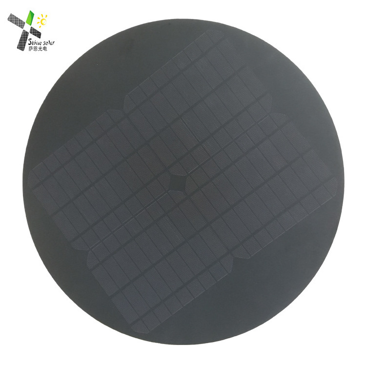 OEM ODM small round solar panels 18v mini circular pet etfe solar pv module 10w 20w 30w solar panels for garden lights