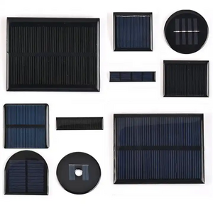 OEM ODM small round solar panels 18v mini circular pet etfe solar pv module 10w 20w 30w solar panels for garden lights