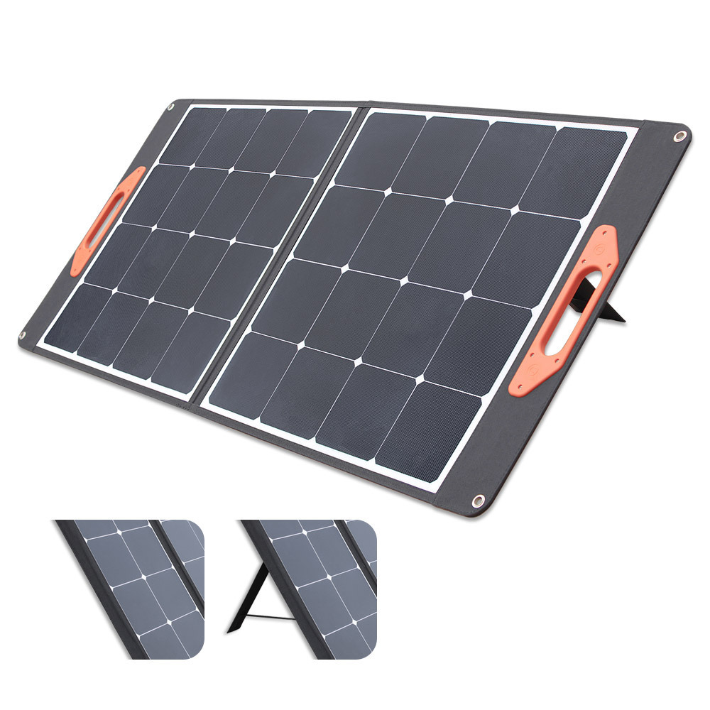 Multifunction Portable Solar Power Generator Station Charger Bag Foldable Solar Panel 100W 220W Charger