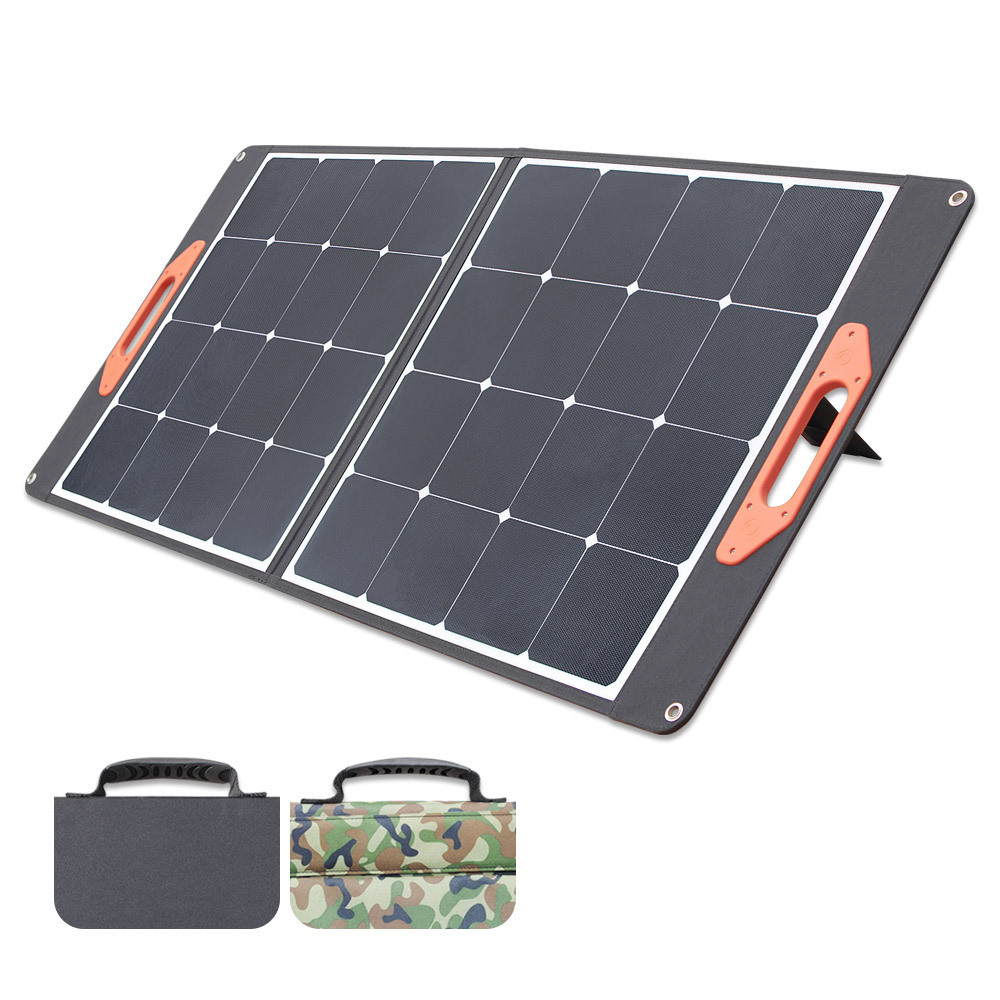 Multifunction Portable Solar Power Generator Station Charger Bag Foldable Solar Panel 100W 220W Charger