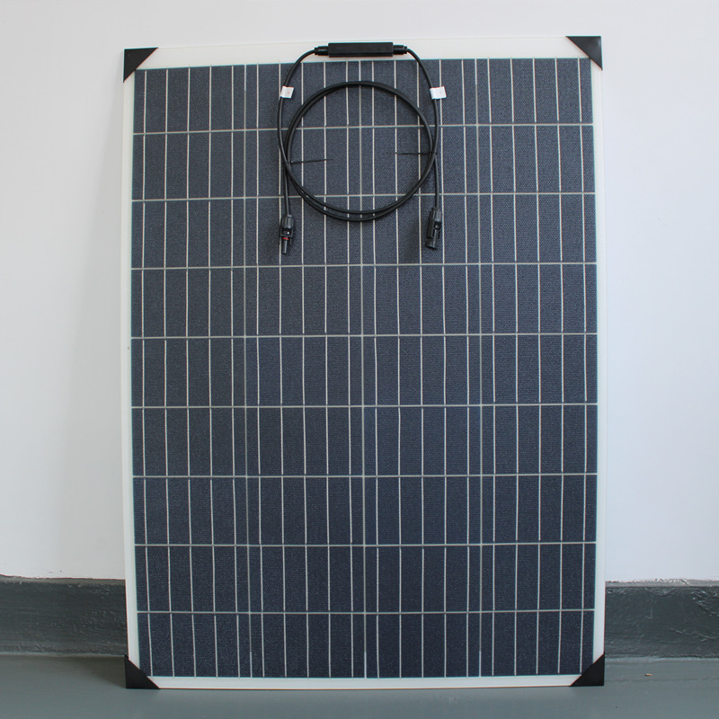 Flexible Solar Panel 100W 12V mono flex solar 100 Watt 12V Semi Flexible Solar Panels for RV