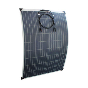 Flexible Solar Panel 100W 12V mono flex solar 100 Watt 12V Semi Flexible Solar Panels for RV