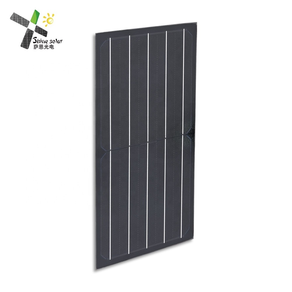 BIPV solar panel frameless 10W 15W 20W solar panel BIPV custom made roof tiles solar panel for assembling solar roof tiles