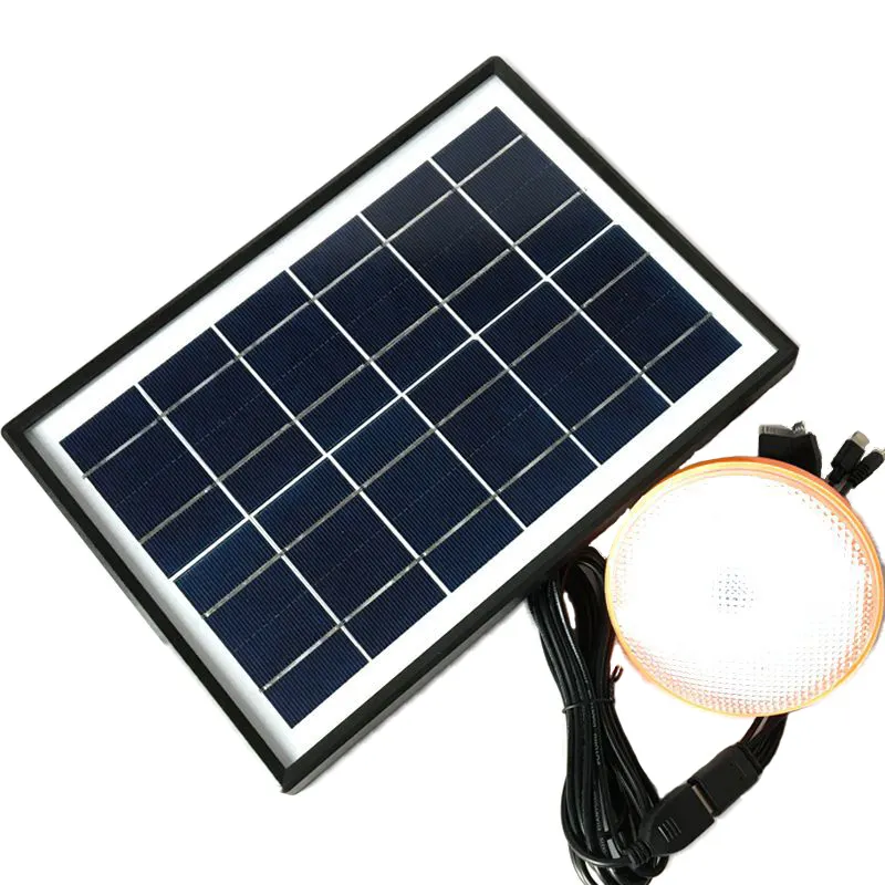 Solar Charger Portable Multi Function Plastic Case 6v 6w Mini Solar Panel For Outdoor Charging Mobile Phone