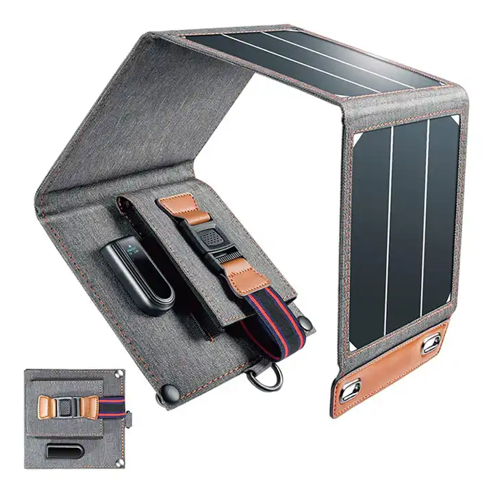 Outdoor Portable Solar Panel 7W 14W 21W 28W 40W Folding Solar Panel for Phone Battery Outdoor camping solar panel