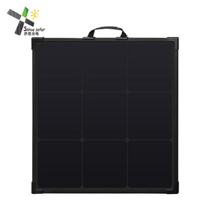 High Efficiency 150W Foldable Solar Panel IBC Cells Solar Suitcase folding solar panel for power station RV Camping Off Grid