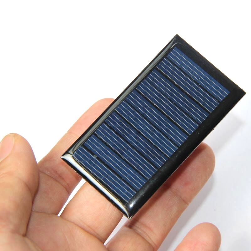 Small panel solar custom 1W 2W 3W 4W 5W solar panel round 12V solar cells triangle solar panel 5V for light sensor IoT camera