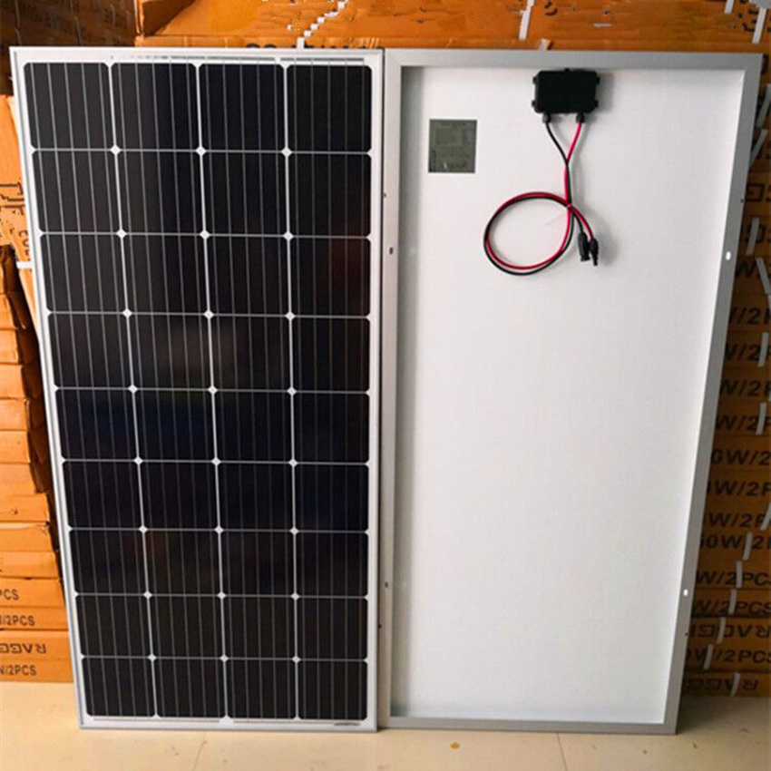 25 years warranty Monocrystalline 150W 160W 180W solar plate 200W Solar Panel 200 watt solar panel for off grid system